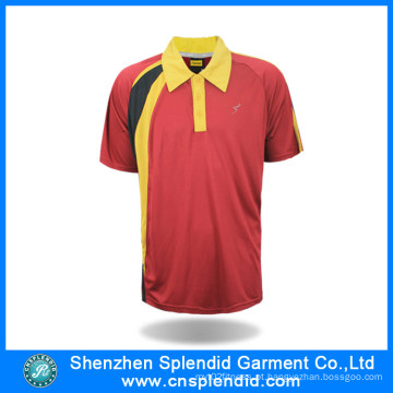 Homens secar Fit Sports Polo Shirt Fabricantes China